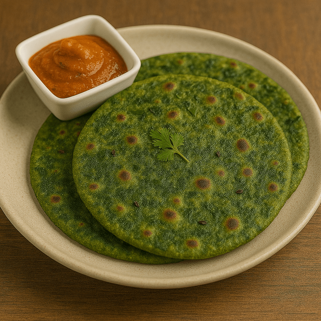Palak Paratha